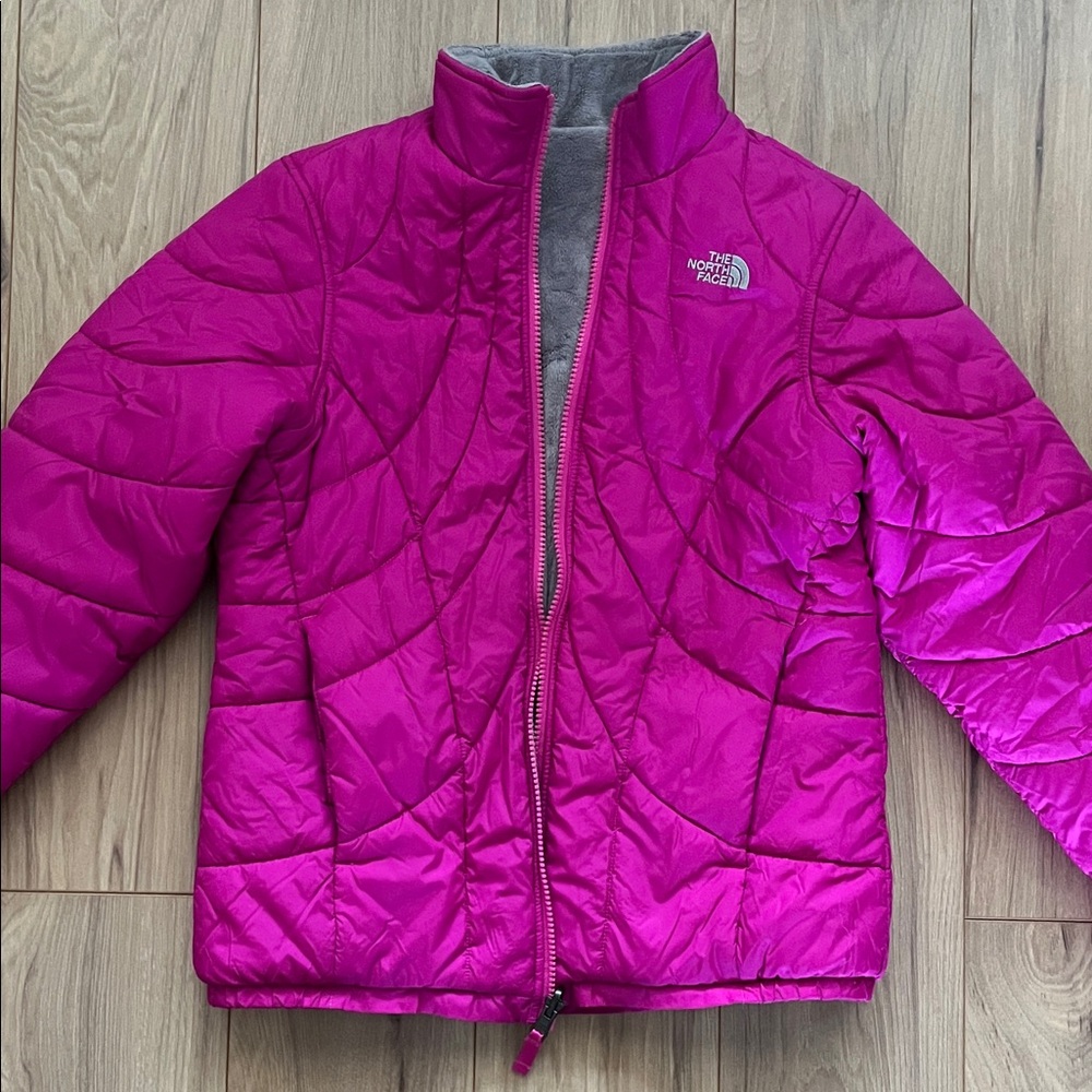 The North Face pink Quilted Jacket